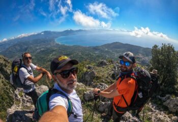 vetta sul monte Bulgheria CAI